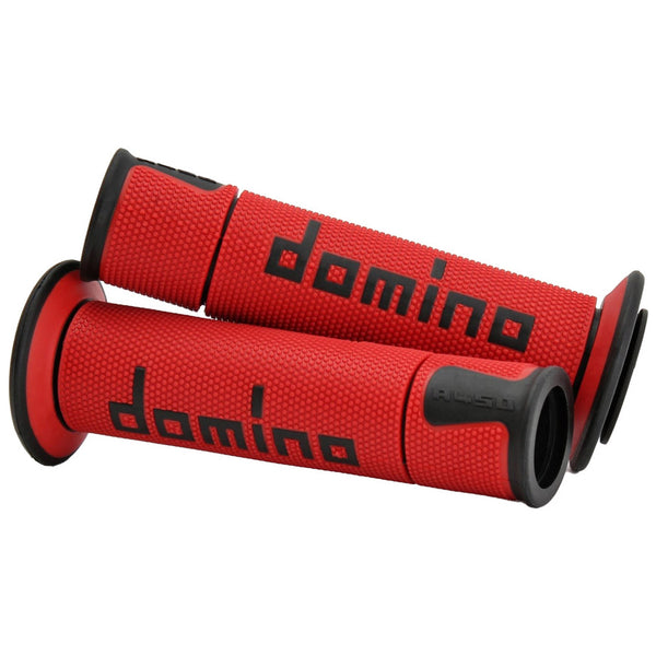 Domino - Road Grips A010 Red/Black Slim