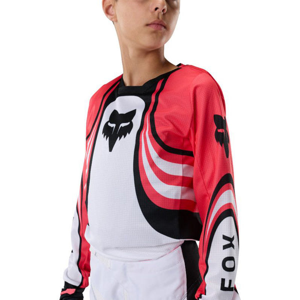 Fox - 2027 Youth 180 Draft White Jersey