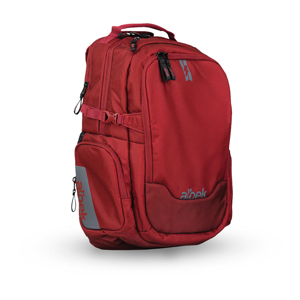 Albek - Dudley Burgundy Backpack