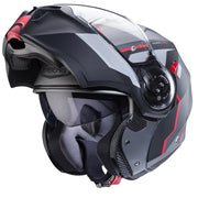 Caberg - Duke Evo Move Grey/Black/Red Modular Helmet