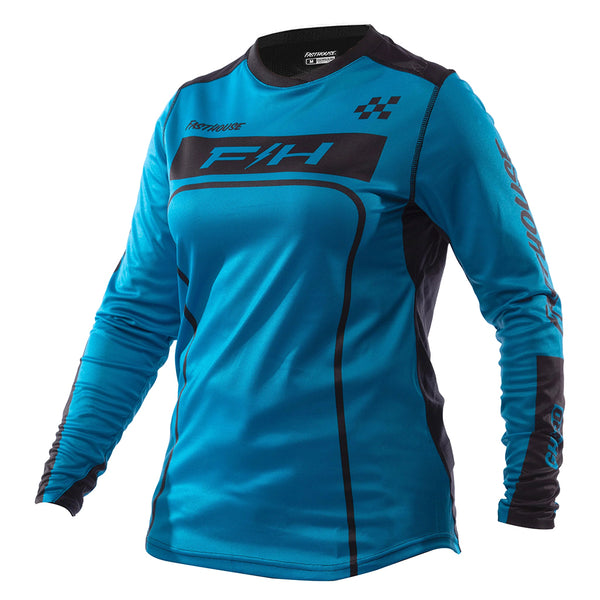 Fasthouse - Womens Grindhouse Pro Apex Electric Blue Jersey