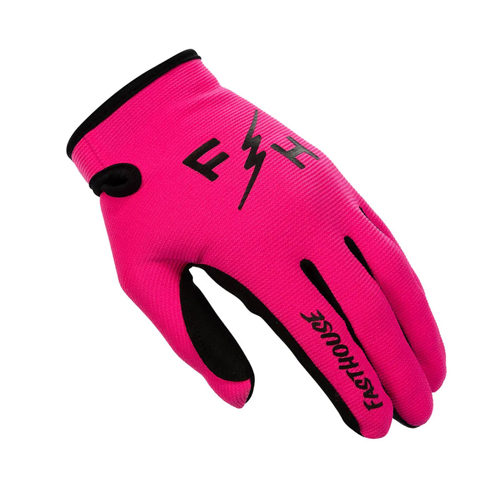 Fasthouse - Youth Carbon Eternal Electric Pink Gloves