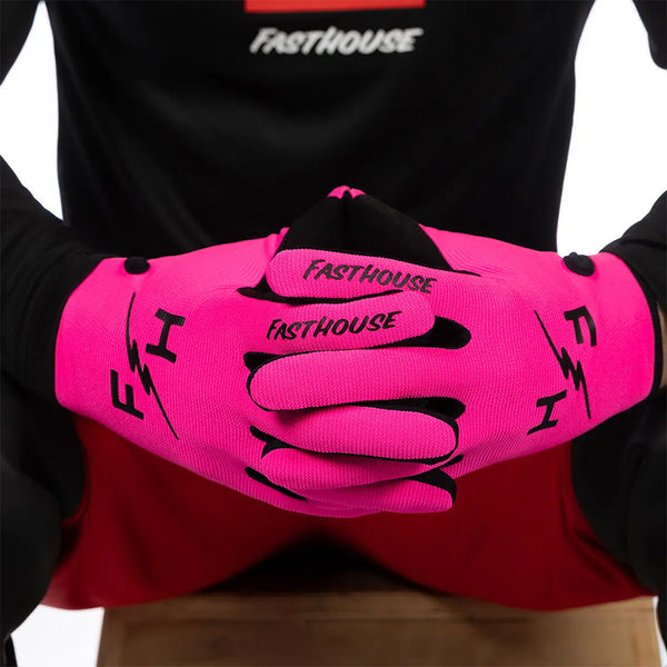 Fasthouse - Carbon Eternal Electric Pink Gloves