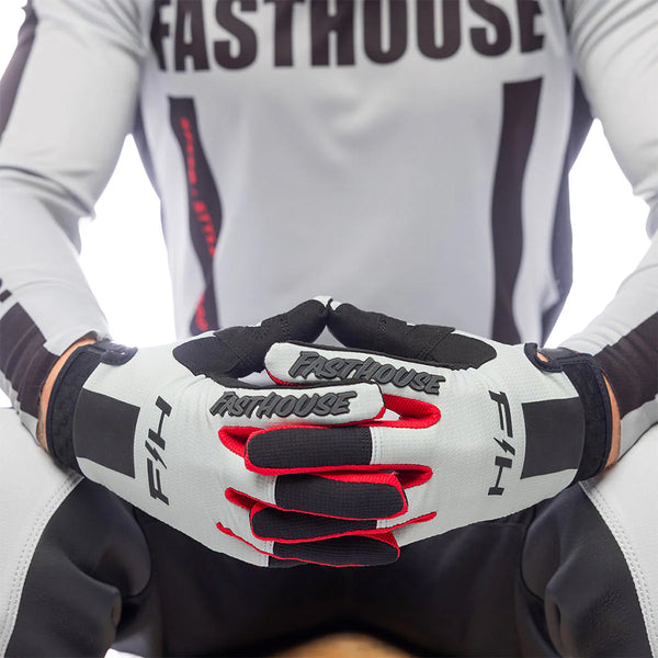 Fasthouse - 2026 Elrod Storm Fog/Black Gloves