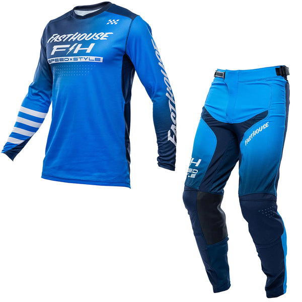 Fasthouse - 2026 Elrod Ether Electric Blue/Navy MX Combo