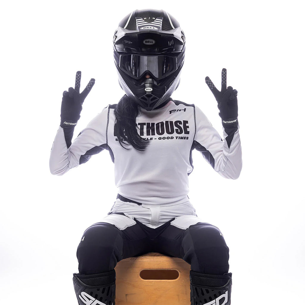 Fasthouse - 2026 Womens Elrod Storm White/Black MX Combo