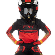 Fasthouse - Youth Elrod React Racing Red/Black MX Combo