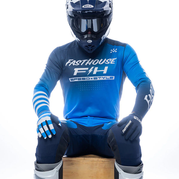 Fasthouse - 2026 Elrod Ether Electric Blue/Navy MX Combo