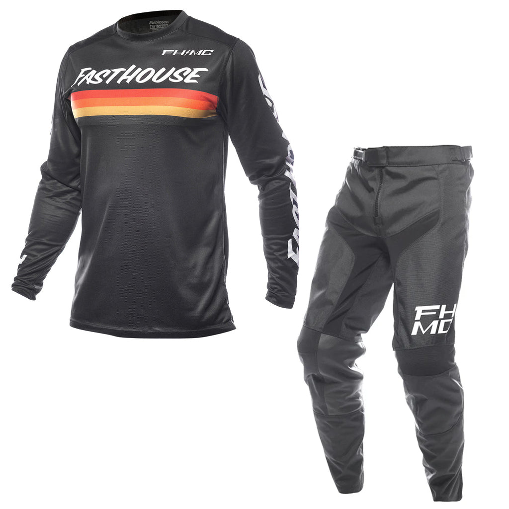 Fasthouse - Carbon Force Black MX Combo