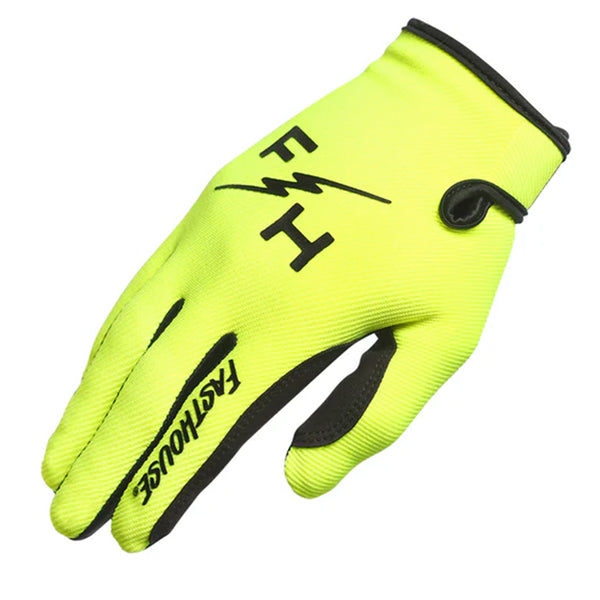 Fasthouse - Youth Carbon Eternal High Viz Glove