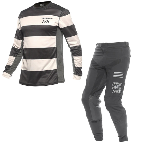 Fasthouse - Sanguaro Rocko Black/White MX Combo