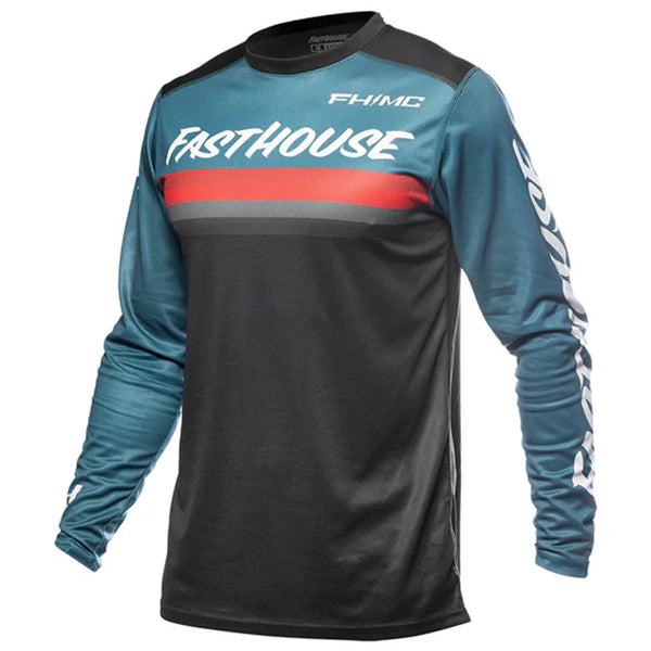 Fasthouse - Youth Carbon Force Teal Jersey