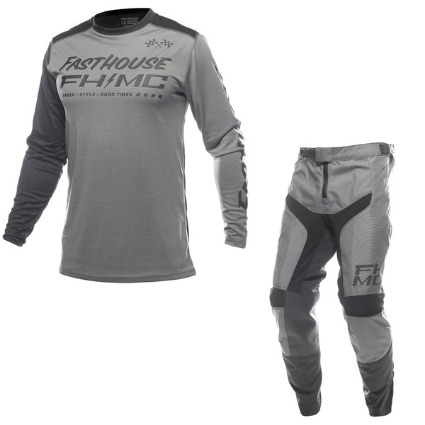 Fasthouse - Carbon Method Gray/Black MX Combo