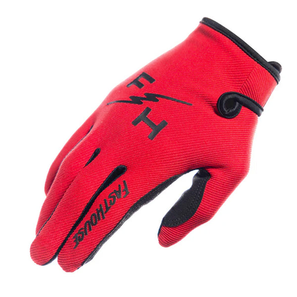 Fasthouse - Youth Carbon Eternal Red Glove