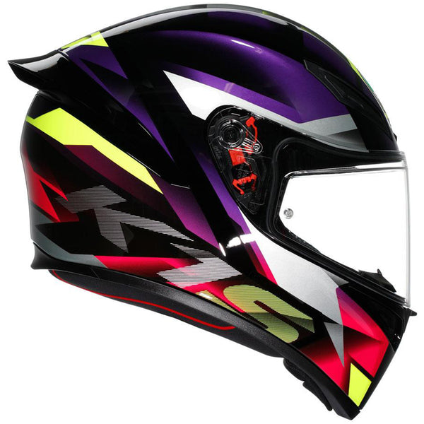 AGV - K1 S Fastlap Black/Purple/Pink Helmet