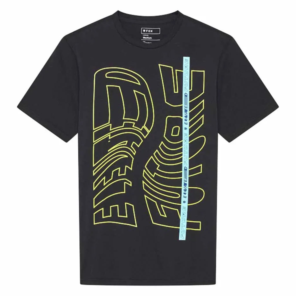 Fox - 2025 Elevated SS Black Prem Tee
