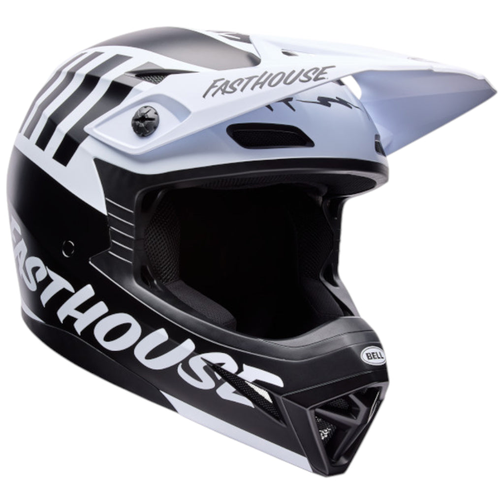 Bell - 2026 Youth MX 10 MIPS Fasthouse Black/White Helmet