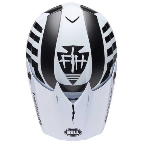 Bell - 2026 Youth MX 10 MIPS Fasthouse Black/White Helmet