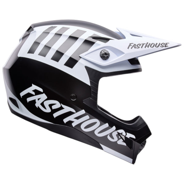 Bell - 2026 Youth MX 10 MIPS Fasthouse Black/White Helmet