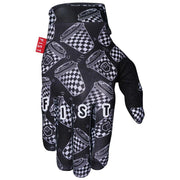 Fist - Strapped Romain Mahieu Chequered Cup Black/White Gloves - S