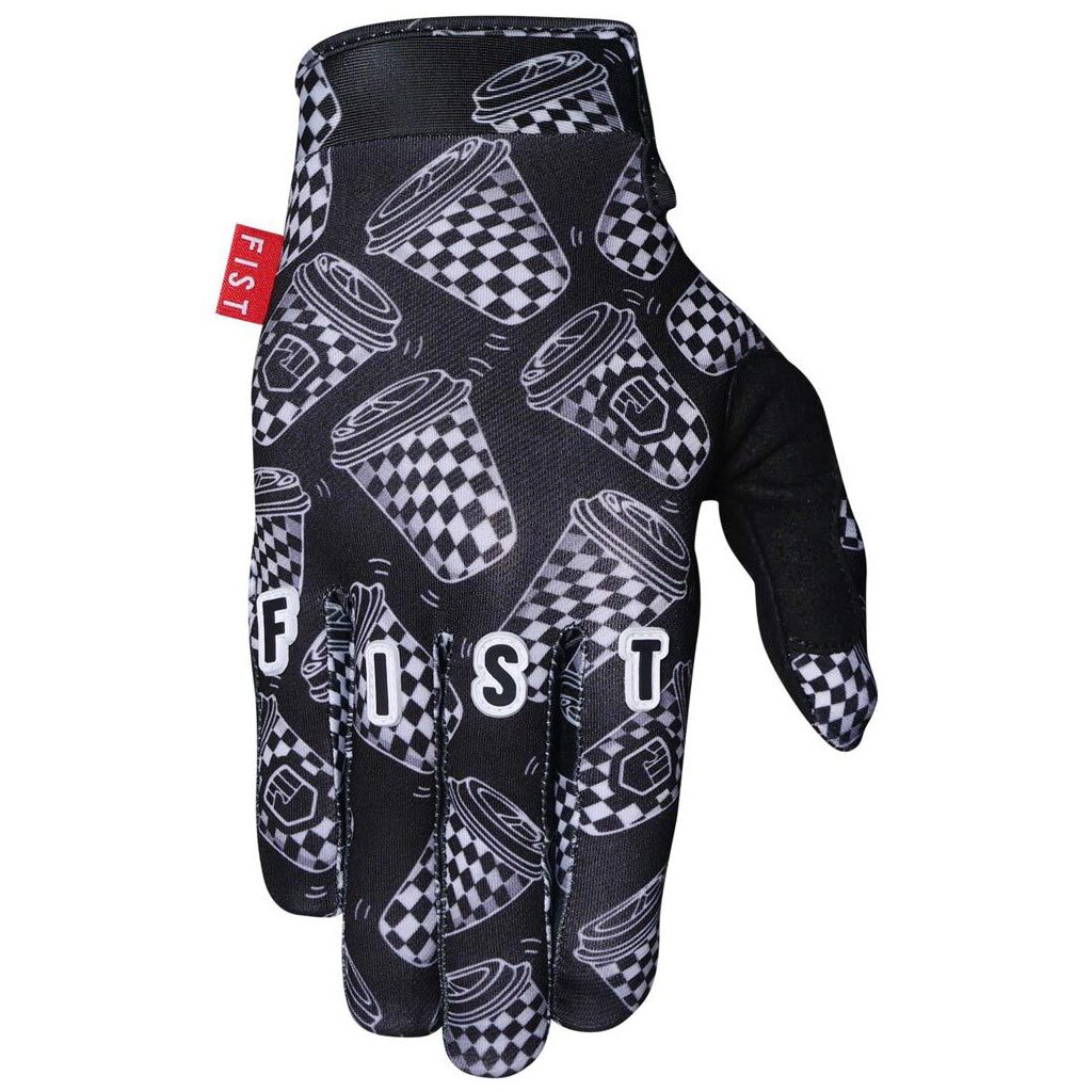 Fist - Strapped Romain Mahieu Chequered Cup Black/White Gloves - S