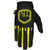 Fist - Strapped Black/Yellow Gloves