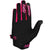 Fist - Strapped Black/Pink Gloves