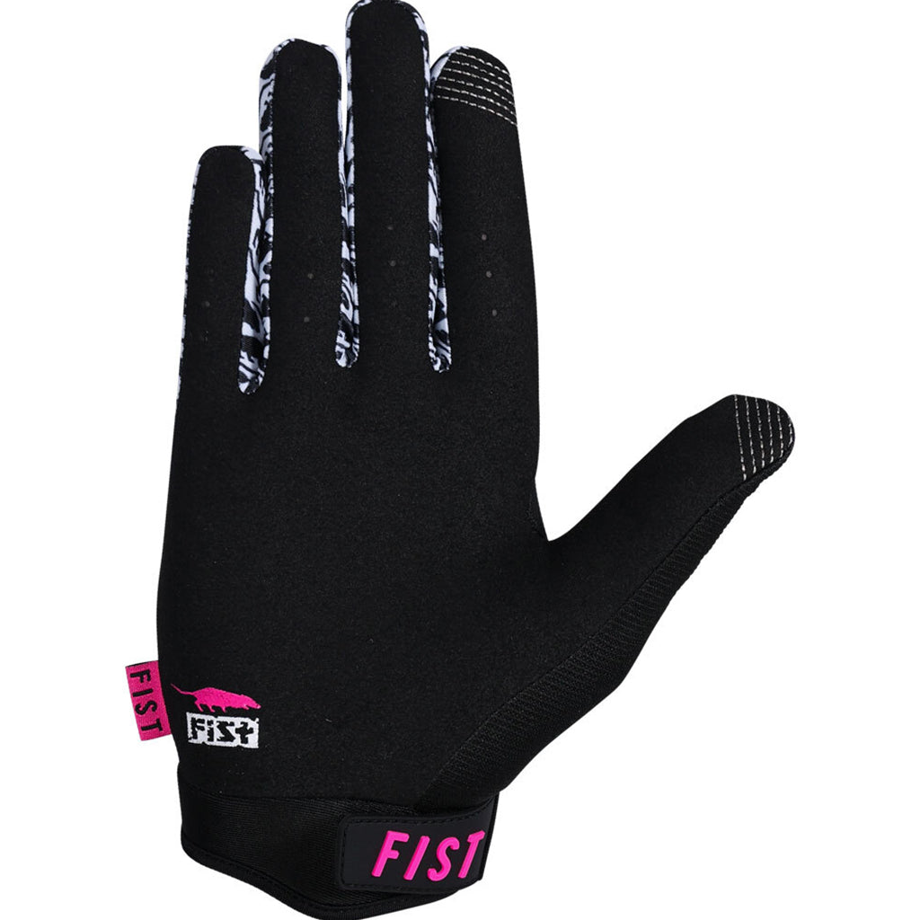 Rat Racing - Strapped Cheeseblock Pink Gloves