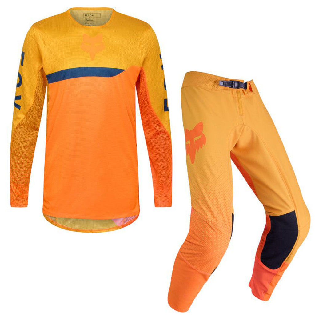 Fox - 2026 Flexair Fracture Tangerine MX Combo