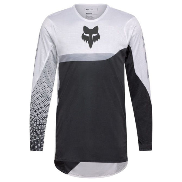Fox - 2026 Flexair Fracture White/Black Jersey