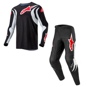 Alpinestars - 2024 Fluid Lucent Black/White MX Combo