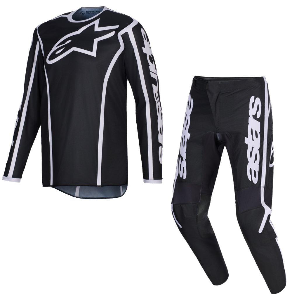 Alpinestars - 2026 Fluid Apex Black/Gray MX Combo