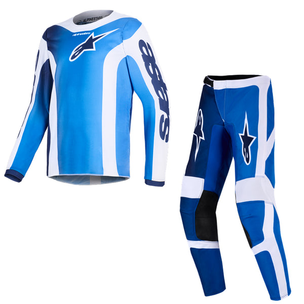 Alpinestars - 2026 Youth Fluid Portl UCLA Blue/White MX Combo