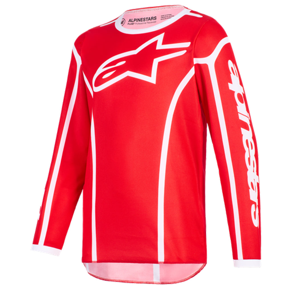 Alpinestars - 2026 Youth Fluid Apex Red/White MX Combo