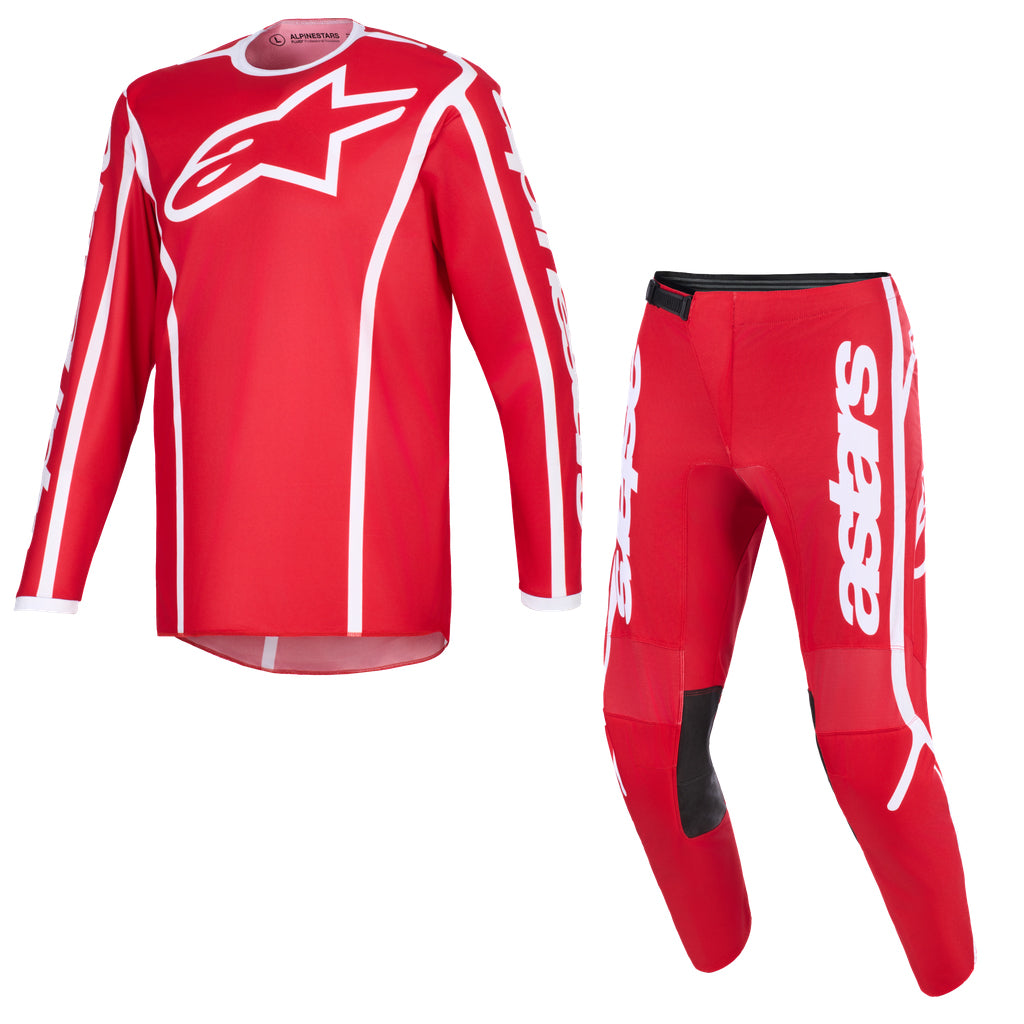 Alpinestars - 2026 Fluid Apex Red/White MX Combo