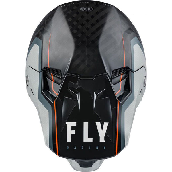 Fly Racing - Formula Carbon Axon Black/Grey/Orange Helmet