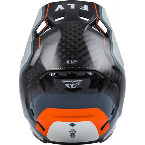 Fly Racing - Formula Carbon Axon Black/Grey/Orange Helmet