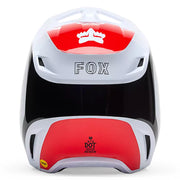 Fox - 2025 V1 Flow White/Red Helmet