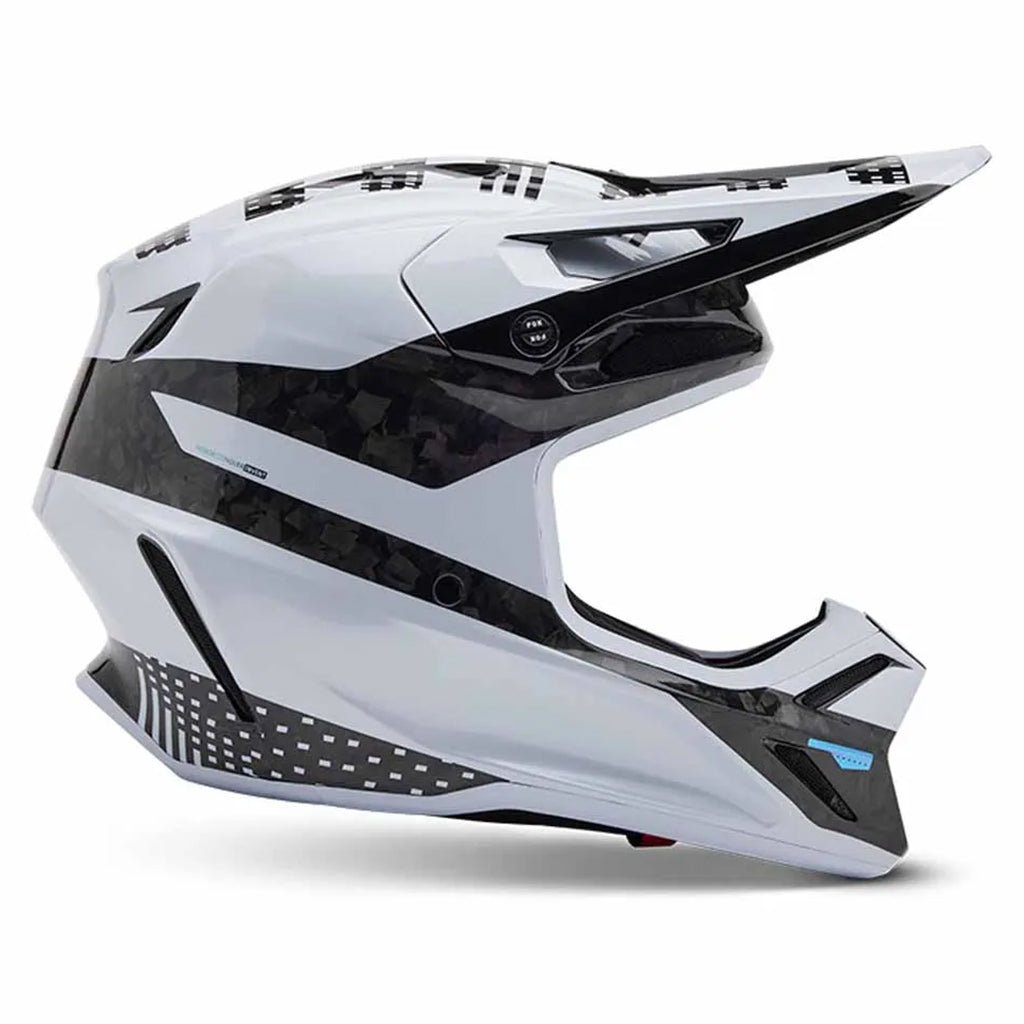 Fox - 2025 V3 RS 50th Anniversary Black/White MX Helmet