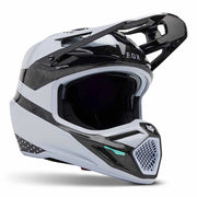 Fox - 2025 V3 RS 50th Anniversery Black/White MX Helmet