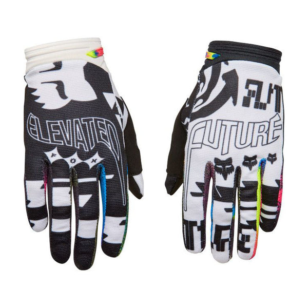 Fox - 2026 180 Image Cosmo White/Black Gloves