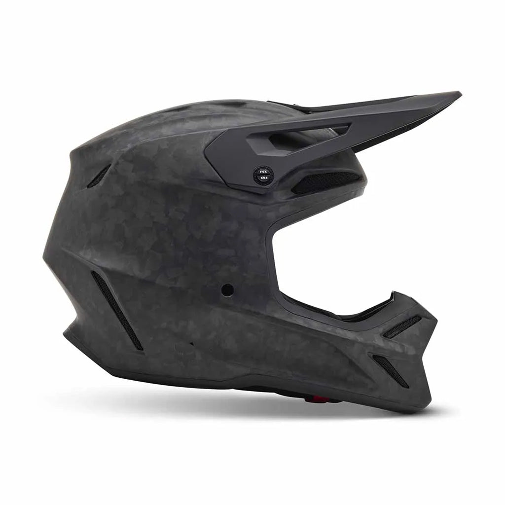 Fox - 2025 V3 RS Black Carbon Solid Helmet
