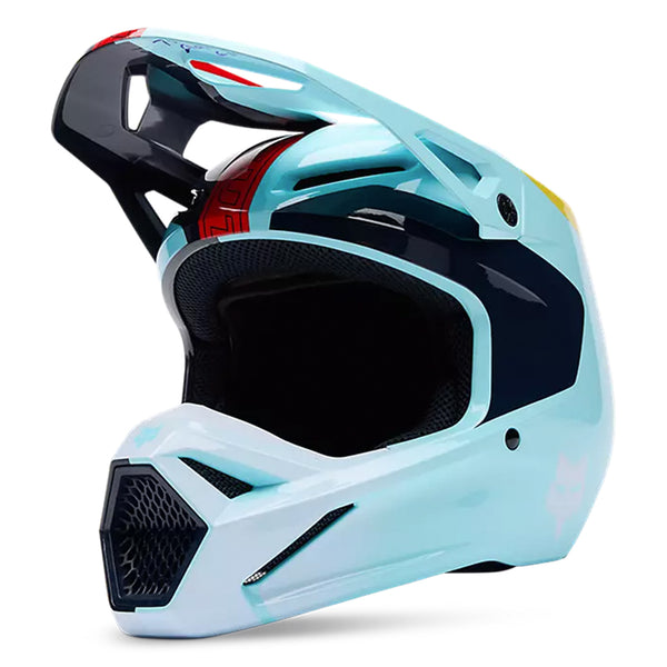 Fox - 2025 Youth V1 Elevated Blue Helmet