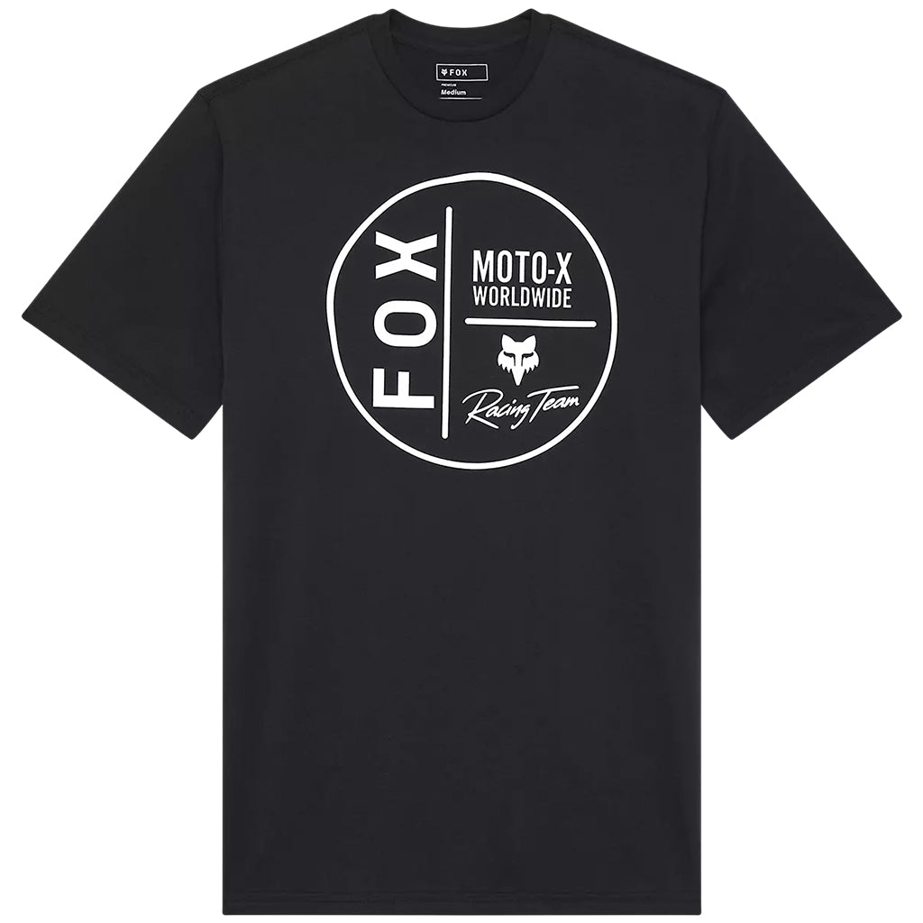 Fox - Worldwide Short Sleeve Prem Black Tee