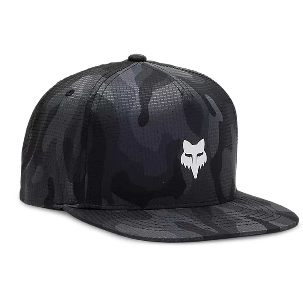 Fox - 2025 Fox Head Tech Black Camo Snapback Hat