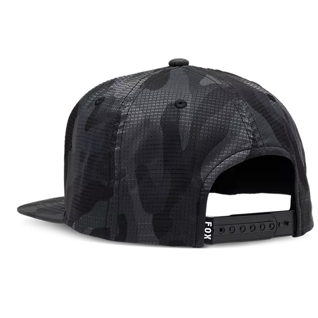 Fox - 2025 Fox Head Tech Black Camo Snapback Hat