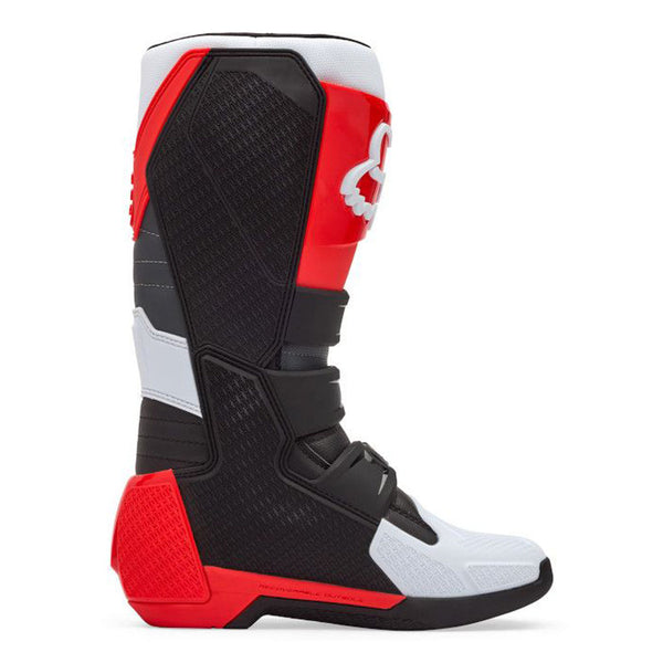 Fox - 2026 Comp White/Flo Red Boots