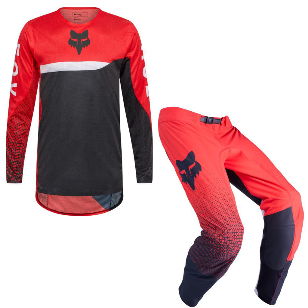 Fox - 2026 Flexair Fracture Flo Red MX Combo