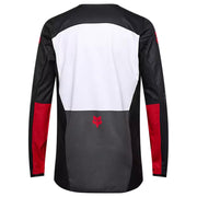 Fox - 2025 180 Flow White/Red Jersey