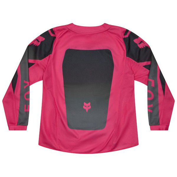 Fox - 2026 Kids Girls 180 Shield Black/Pink Jersey